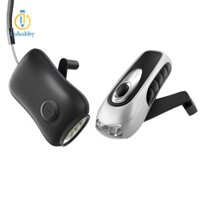 Đèn pin cầm tay quay Dynamo 3 đèn pin LED Đèn cắm trại cho