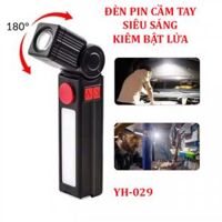 ĐÈN PIN CẦM TAY SIÊU SÁNG KIÊM BẬT LỬA YH-029 YH029