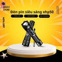 Đèn pin cầm tay siêu sáng màn hình LCD hiển thị pin, Bấc đèn nhập khẩu