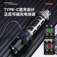 Đèn pin cầm tay siêu sáng S461 chip led P90 công suất 15W kèm pin 18650 dung lượng 2400mAh thân bằng hợp kim nhôm