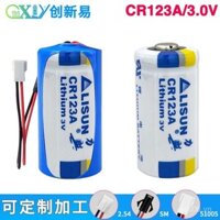 Đèn pin camera LISUN CR123A, gậy tuần tra, báo khói, pin lithium 3V CR17345