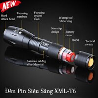 Den Pin Cao Cap Den Led Đèn Pin Siêu Sáng XML-T6 Thiết Kế Nhỏ Gọn Dễ Di Chuyển Chất Liệu Hợp Kim Nhôm Đèn Led Cree Cường Độ Sáng 1000 Lumens - Giá Tốt Hàng Đẹp Sale Khuyến Mãi.