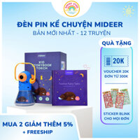 Đèn Pin Chiếu Hình Kể Chuyện Cổ Tích Mideer Kid Storybook Torch mẫu mới nhất 12 truyện