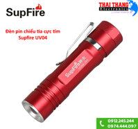 Đèn pin chiếu tia cực tím UV Supfire UV04