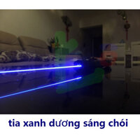 Đèn Pin Chiếu Tia Laser Xanh dương Công Suất Cao-chiếu xa(tặng kèm 2 viên pin dự phòng)