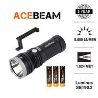 Đèn pin chiếu xa ACEBEAM K30GT LED LUMINUS độ sáng 5500lm chiếu xa 1024m dùng 3 pin 18650 ( Kèm theo) Đèn Đèn pin