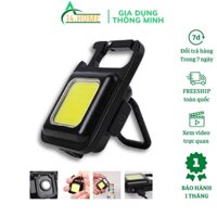 Đèn pin cob mini tự vệ siêu sáng đa chức năng