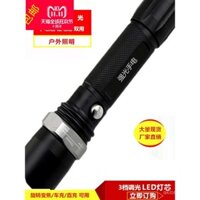 Đèn pin CREE 3W mạnh mẽ, xoay zoom, đèn pin mini gia đình tầm xa, ngoài trời, miễn phí vận chuyển