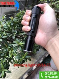 Đèn Pin cực tím UV, Led T6 sáng trắng 2 trong 1 Winning light UV14-TT