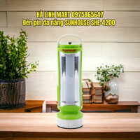 Đèn pin đa năng SUNHOUSE SHE-4200 - Bóng đèn LED siêu sáng, Hàng chính hãng, giá rẻ, Bảo hành 6 tháng