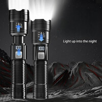 Đèn Pin Di Động Sạc USB Tuần Tra Ngoài Trời Tập Trung Tầm Xa Mạnh 100 - 200M