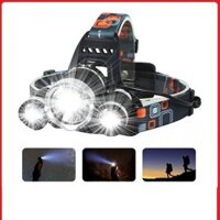 ĐÈN PIN ĐỘI ĐẦU 03 BÓNG LED CỰC SÁNG CREE T6 - HIGHT POWER HEADLAMP