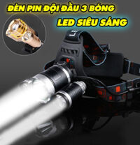 ĐÈN PIN ĐỘI ĐẦU 3 BÓNG