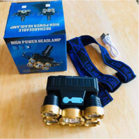 ĐÈN PIN ĐỘI ĐẦU 30W SIÊU SÁNG CHỐNG NƯỚC