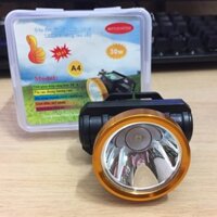 Đèn pin đội đầu A4 30w chiếu xa siêu sáng  deli