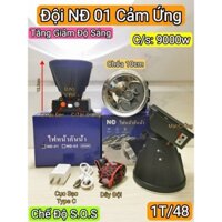 Đèn pin đội đầu công suất lớn 6000w-9000W, chóa 9cm, ánh sáng trắng, soi ếch soi cá đi câu đêm, đi rừng,ND-01/02/03/04
