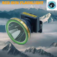 đèn pin đội đầu, đèn đeo đầu chống nước 75W, siêu sáng TIGER933, soi ếch, hầm mỏ, gắn xe đạp, REDSUN FLASHLIGHT