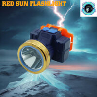 đèn pin đội đầu, đèn đeo đầu siêu sáng 75W, đèn pin chống nước mini GY532, soi ếch, gắn xe đạp, hầm mỏ, REDSUN FLASHLIGH