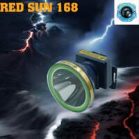 đèn pin đội đầu, đèn đeo đầu chống nước 80W, siêu sáng TIGER933, soi ếch, hầm mỏ, gắn xe đạp, REDSUN168