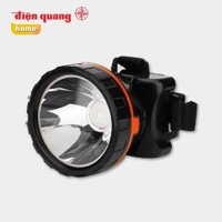 Đèn Pin Đội Đầu Điện Quang ĐQ PFL13 R BLO  Pin Sạc, Đen - Cam, 1W