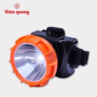 Đèn Pin Đội Đầu Điện Quang ĐQ PFL12 R Pin sạc, 1W - Đen - Cam