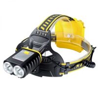 Đèn Pin đội đầu hàng khủng P50, 2 bóng led 20w cực mạnh, dùng 3 pin cực khỏe (DP105)