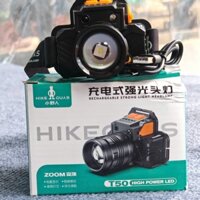 Đèn pin đội đầu LED siêu sáng, có cảm biến bật tắt đèn T50Pro - 25W, Pin trâu 8h sử dụng.