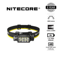 Đèn pin đội đầu NITECORE HC65 UHE sáng 2000 lumens chiếu xa 222m pin 18650 4000mAh