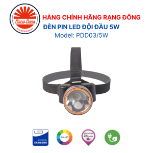 Đèn pin đội đầu Rạng Đông D PDD03/5W