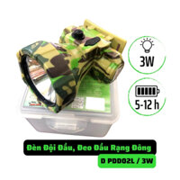 Đèn pin đội đầu Rạng Đông LED 3w, ánh sáng trắng, đeo đầu nhẹ nhàng, thời gian sử dụng 5 - 10 tiếng