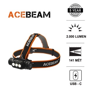 Đèn Pin Đội Đầu Siêu Sáng ACEBEAM H50