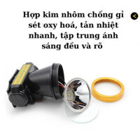 Đèn Pin Đội Đầu Siêu Sáng Sạc Điện, đèn pin đội đầu sạc điện pin trâu, den doi dau pin trâu Cao Cấp