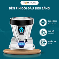 Đèn Pin Đội Đầu Siêu Sáng T988 Chống Nước Cổng Sạc UBS/TYPE-C Tiện Lợi Kiêm Sạc Dự Phòng Điện Thoại