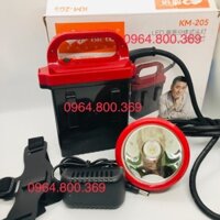 Đèn pin đội đầu siêu sang KM205 40 giờ sáng  Rẻ Vô Địch