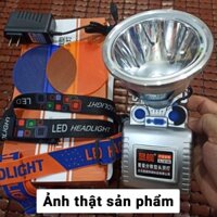 Đèn pin đội đầu XJ-9158 KAW siêu sáng chiếu xa 500 - 1000m tặng kèm choá xanh và choá vàng 2 dây đeo đầu