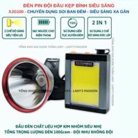 đèn Pin đội đầu Xjg100 Kẹp Bình Siêu Sáng Chiếu Xa 2 Chế độ Sáng độc Lập ,đèn Kẹp Bình ắc Quy Dùng đi Soi Nấm Mối đi Biển Gd200 – Lady’s Passion
