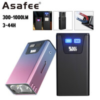 Đèn pin EDC công suất cao Asafee M16 1000LM Đèn pin Mini siêu sáng có thể mở rộng từ tính Đèn nhỏ