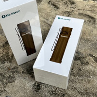 Đèn pin EDC Olight Baton 3 Pro Max, phiên bản hợp kim Magie, Pin 21700 sạc nam châm đuôi. Magnesim Alloy Desert Tan.
