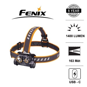 Đèn pin Fenix HM65R - 1400 Lumens
