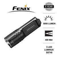 Đèn pin FENIX TK35UE V2.0 sáng 5000lm chiếu xa 400m sử dụng 2 pin sạc 18650 (không kèm theo)