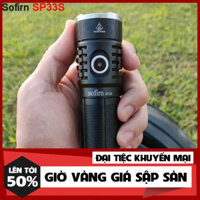 Đèn Pin hiệu suất cao thâm Sáng SOFIRN SP33S ánh sáng 5000 lumen xa 264m LED CREE XHP70.2 Sạc 26650 sạc Type-C [MeTro