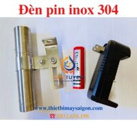 Đèn pin inox 304 gắn mặt bích kích quan sát bồn, gương mặt bích inox 304 gắn đèn inox giúp quan sát bồn inox thuận tiện