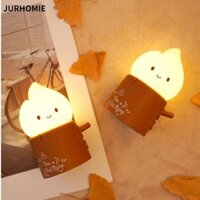 Đèn pin JURHOMIE, Đèn nến Mini không cháy có thể sạc lại USB, Đèn sạc không khí di động Trang trí phòng