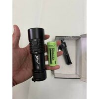 Đèn pin lặn biển XP -020 chuyên nghiệp, lặn sâu 50m, nhỏ gọn sử dụng 3 loại pin