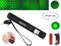 Đèn Pin Laser 303 Kèm Pin Và Sạc - Hàng Chính Hãng  - TIA XANH