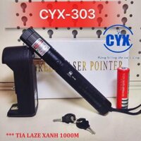 Đèn Pin Laser Sạc 303 Tia Sáng Xanh