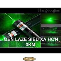 Đèn Pin Laze 303 Tia Sáng Xanh Tặng Kèm Phụ Kiện