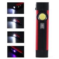 Đèn Pin LED COB 4 Chế Độ Kèm Kẹp Nam Châm Thiết Kế Nhỏ Gọn Kèm Sạc Tiện Dụng Cho Trường Hợp Khẩn Cấp