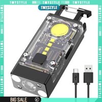 Đèn pin LED COB 500LM Năng lượng mặt trời Type-C USB có thể sạc lại 500mAh IPX4 chống nước