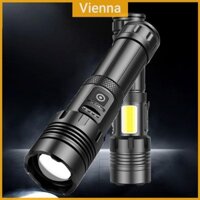 Đèn pin LED COB XHP70 / XHP160 1500LM / 1800LM USB có thể sạc lại IPX4 chống nước